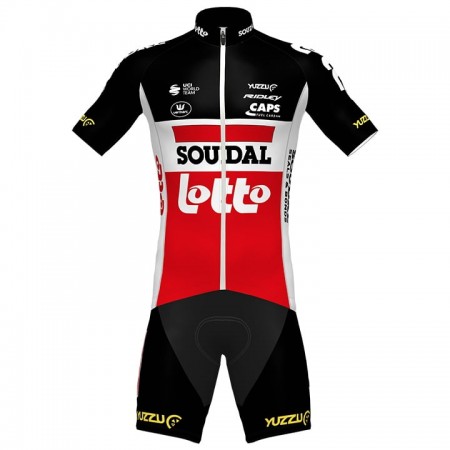 Completo Maglia + Pantaloncino con bretelle 2020 Lotto Soudal N001